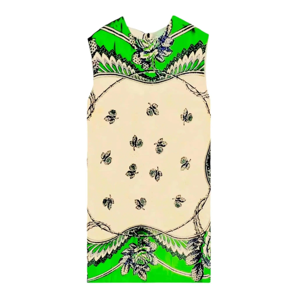 Gucci Silk Print Tunic Dress