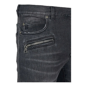 Balmain Ribbed Patches Slim Jeans BALMAIN