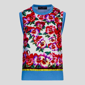 Dolce & Gabbana Floral Vest - Designer Clothing Shop