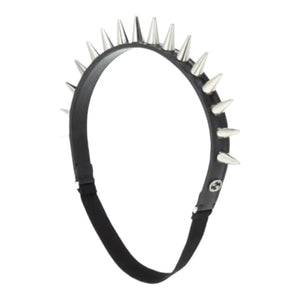 GUCCI Studded Leather Headband - Designer Clothing Shop