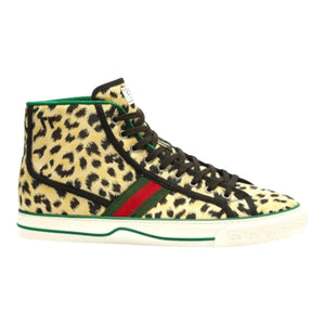 Gucci 1977 Leopard Print High Top Sneakers GUCCI