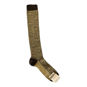 Gucci Bardiall Metallic Socks - Designer Clothing Shop