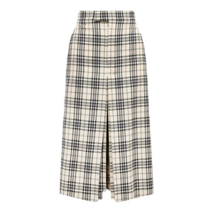 Gucci Check Print Culottes - Designer Clothing Shop