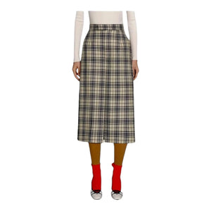 Gucci Check Print Culottes - Designer Clothing Shop