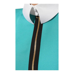 Gucci Detachable Collar Silk Faille Shirt - Designer Clothing Shop