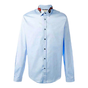 Gucci Duke Embroidery Snake Shirt | Designer Clothing Shop Gucci Duke Embroidery Snake Shirt | Designer Clothing Shop