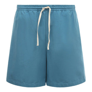 Gucci Embroidered Cotton-Canvas Shorts GUCCI