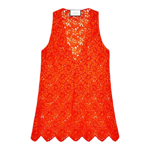 Gucci Flower Lace Top - Designer Clothing Shop