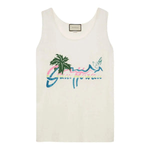 Gucci Hawaii Print Tank Top - Designer Clothing Shop