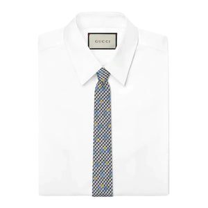 Gucci Interlocking G Embroidery Tie - Designer Clothing Shop