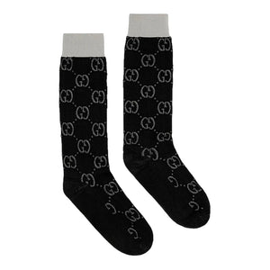 Gucci Interlocking G Jacquard Socks - Designer Clothing Shop