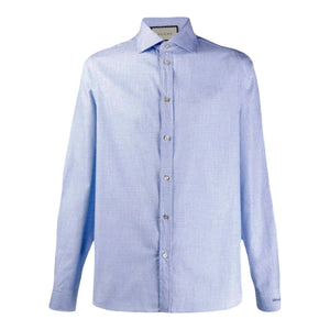 Gucci Micro-Check Shirt - Designer Clothing Shop