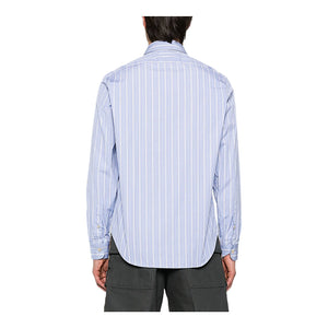 Gucci Pointed Collar Striped Shirt - Designer Clothing Shop