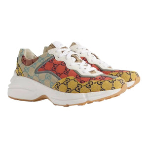 Gucci Rhyton GG Sneakers - Designer Clothing Shop