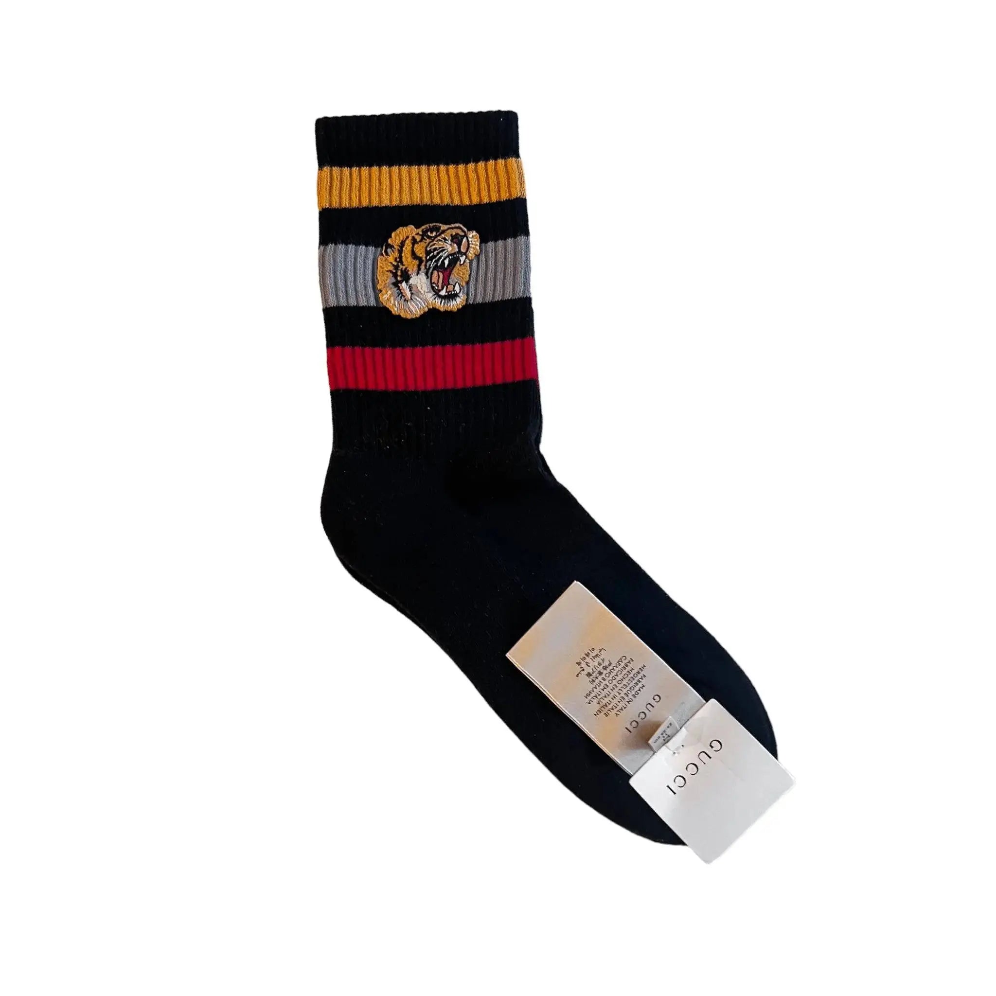 Gucci Tiger Cotton Socks | Designer Clothing Shop Gucci Tiger Cotton Socks | Designer Clothing Shop