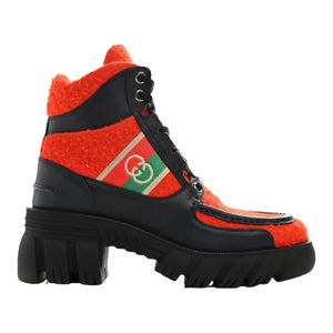 Gucci x North Face Romance Ankle Boots - Designer Clothing Shop