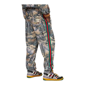 Gucci x The North Face Forest Print Jog Pants 