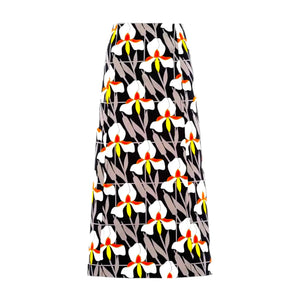 Prada Geometric Print A-Line Skirt - Designer Clothing Shop