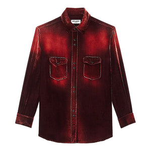 Saint Laurent Acid-Wash Shirt Saint Laurent