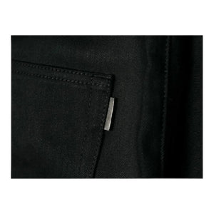 Saint Laurent Black Coated Skinny Jeans - Designer Clothing Shop