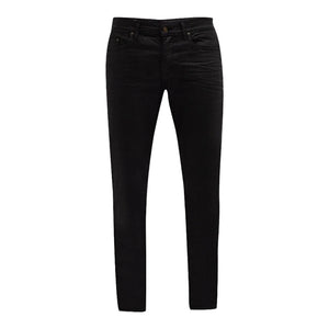 Saint Laurent Black Coated Skinny Jeans Saint Laurent