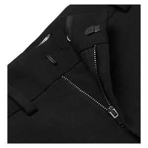 Saint Laurent Gabardine Black Pants - Designer Clothing Shop