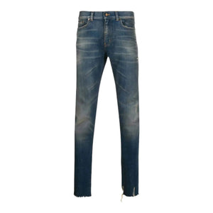 Saint Laurent Low Waist Skinny Jeans - Designer Clothing Shop