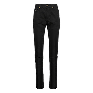 Saint Laurent Slash Knee Skinny Jeans Saint Laurent