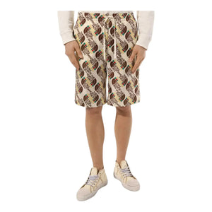 The North Face logo × GUCCI Web Print Shorts GUCCI