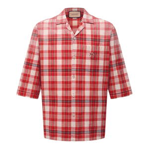 GUCCI Checked-Pattern Shirt