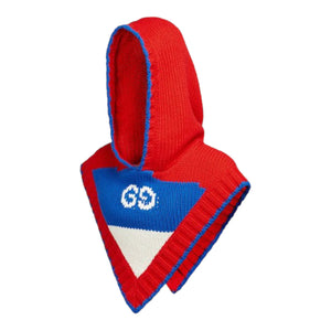 GUCCI GG Logo Knitted Hood - Designer Clothing Shop