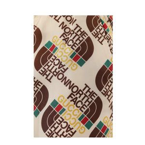 The North Face Logo × GUCCI Web Print Shorts - Designer Clothing Shop
