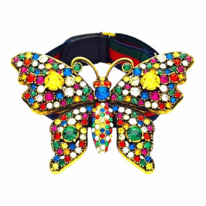 GUCCI Crystal Butterfly Bracelet - Designer Clothing Shop