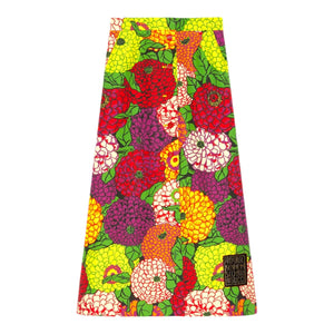 GUCCI X Ken Scott Floral-Print Cotton Blend Skirt - Designer Clothing Shop
