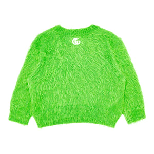 GUCCI Brushed Wool Knit Sweater - Designer Clothing Shop