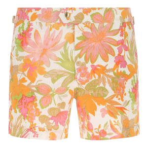 TOM FORD floral-printed swim shorts