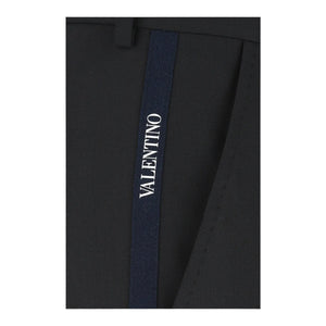 VALENTINO logo detail slim fit pants